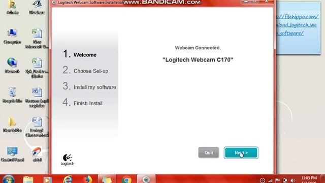 How to install Logitech Webcam c170 software and use it смотреть онлайн