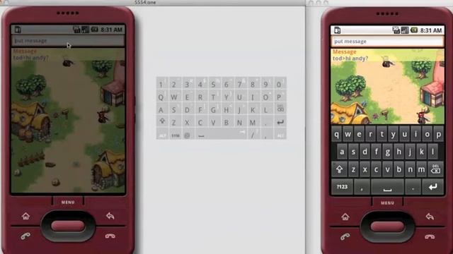 MNFA(mobile network framework for android) - Chatting смотреть онлайн