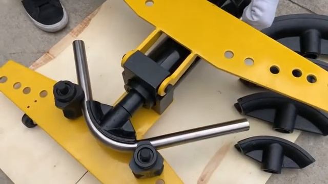 Swg 2 Portable Manual Hydraulic Water Pipe Bender Machine For 1 2 Inch To 2 Inch Tube Bending Buy смотреть онлайн