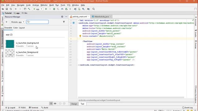 Android app Development tutorial Tamil 2 - Tour on Android Studio Interface смотреть онлайн