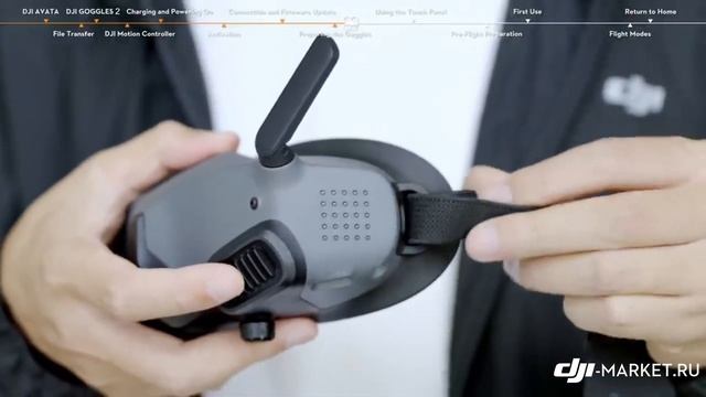 Руководство по первому использованию DJI Avata