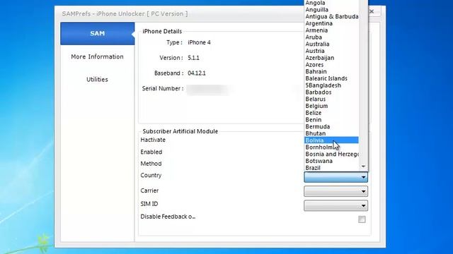 NEW Unlock iPhone4/4s any Baseband using SAMPrefs PC Version смотреть онлайн