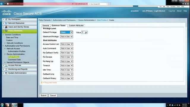 TACACS+ & RADIUS Configuration on ACS for Cisco ASA смотреть онлайн