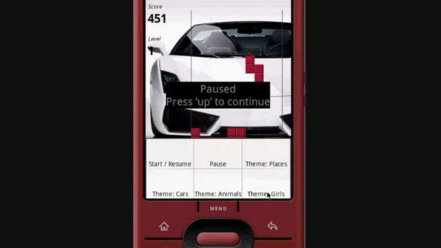 Android Tetris game for G1 by g1Port.com смотреть онлайн