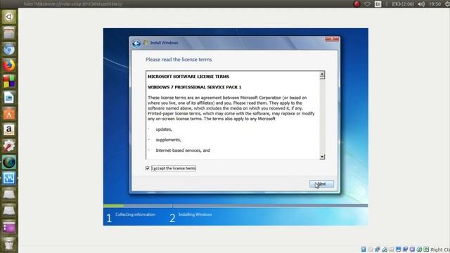 How to install Windows in VirtualBox of Linux смотреть онлайн