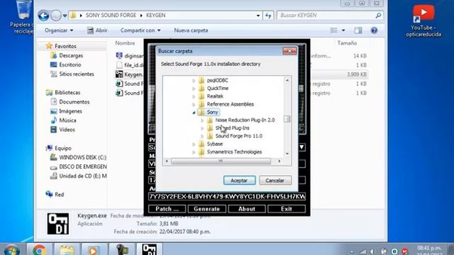 DESCARGAR SONY SOUND FORGE PRO FULL v11 0 293 32 64 BITS CRACK Y KEYGEN INCL MEGA 2017 смотреть онлайн