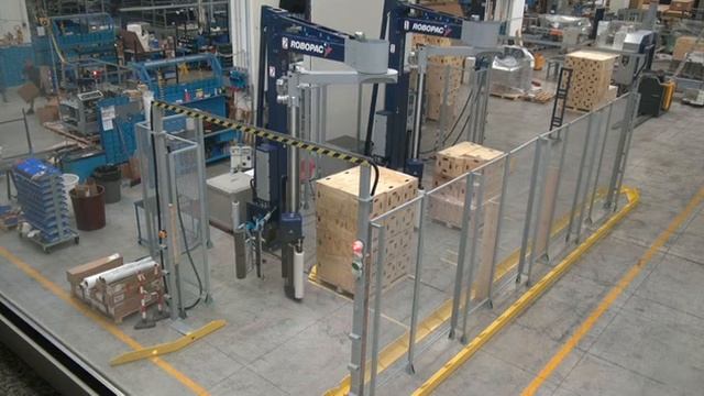 Robopac USA Rototech 708 Dual Drop System for Distribution Centers смотреть онлайн