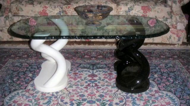Kizoa Online Movie Maker: Ceramic Spiral Coffee Table смотреть онлайн