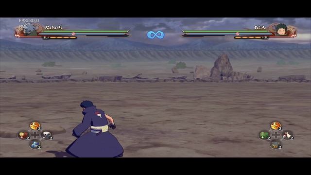 Naruto Storm 4 Mod Kakashi Double Sharingan testing with Android Gameplay смотреть онлайн
