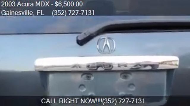 2003 Acura MDX Touring AWD 4dr SUV for sale in Gainesville, смотреть онлайн