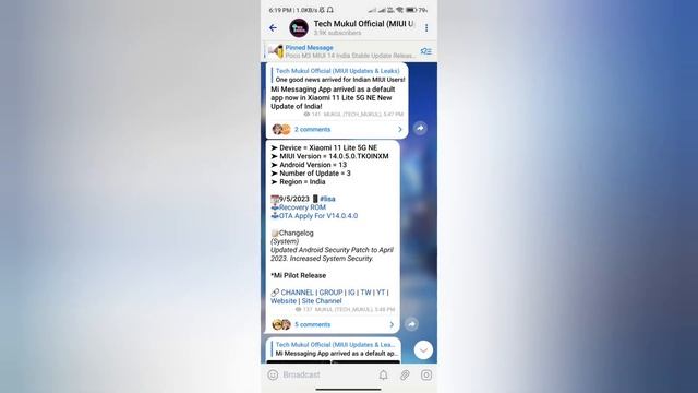 Mi Dialer & Mi Messaging is released in all Xiaomi Devices! Xiaomi 11 Lite 5G NE MIUI 14.0.5.0 Indi смотреть онлайн