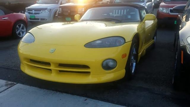 1995 Dodge Viper 8.0 liter V10 For Sale смотреть онлайн