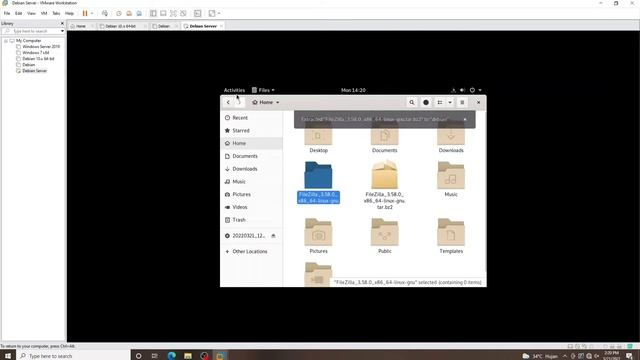 Konfigurasi FTP dan FTPS Server Debian 10 смотреть онлайн