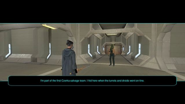 Star Wars KOTOR II The Sith Lords - Telos Old Military Base (Dark side Gameplay) смотреть онлайн