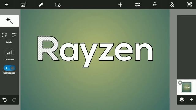 Kinemaster Editing: How To Place Video Inside The Text On Android (hindi) || Rayzen Tech Boy ||