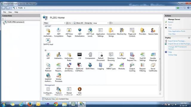 Demo of SIP Template Site installation in IIS смотреть онлайн