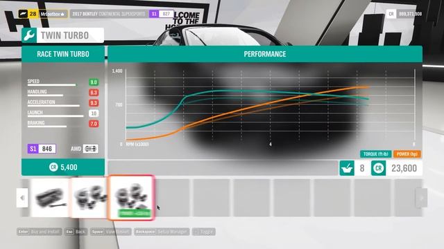 Forza Horizon 4 - 2017 Bentley Continental Super Sports Full Customize смотреть онлайн