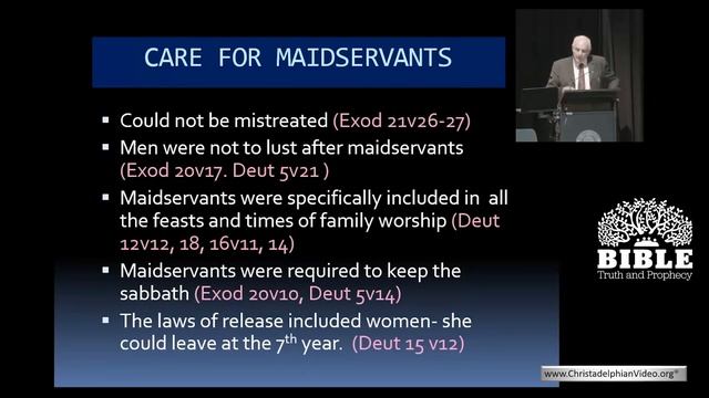 The Holy, Just and Good Law Study 3 The elevation and protection of women смотреть онлайн