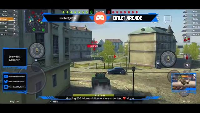 Road to 500 followers WORLD of TANKS BLITZ смотреть онлайн