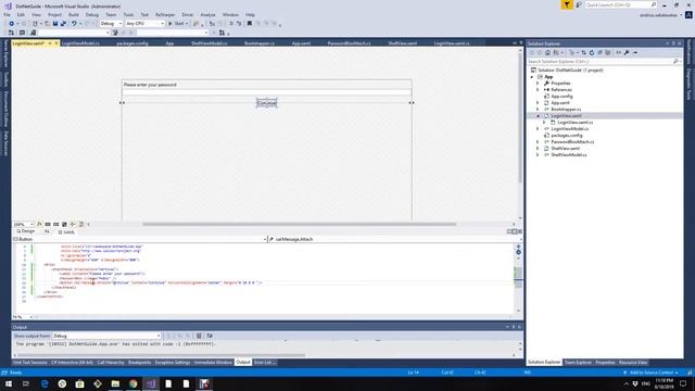 Using WPF PasswordBox control смотреть онлайн
