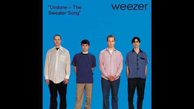 Weezer - Blue Album, but each word is only said once. смотреть онлайн