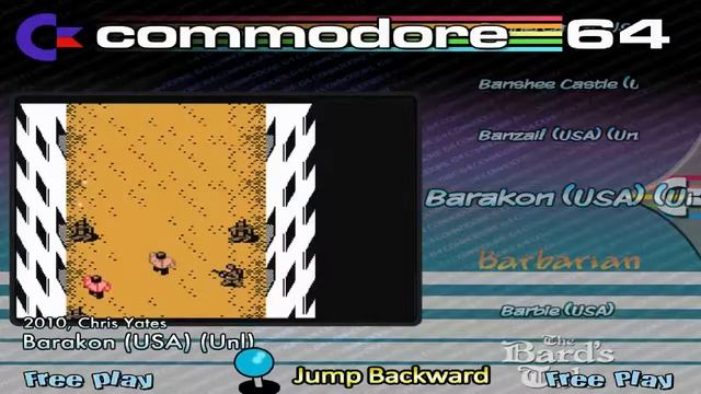 Commodore 64 Games List Part 1