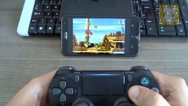 Como USAR o CONTROLE do PS4 no TELEFONE via BLUETOOTH смотреть онлайн