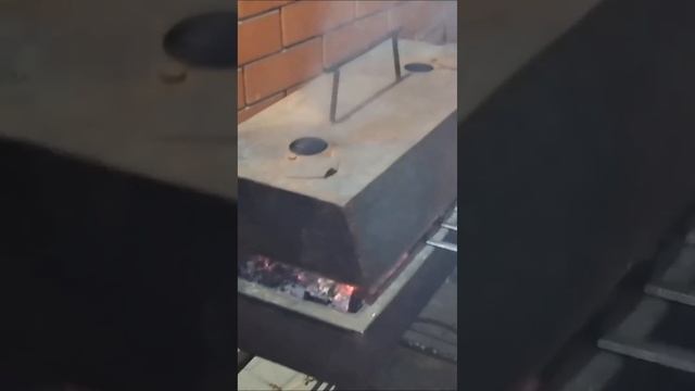 Мангал с крышкой на практике. #шашлык #барбекю #гриль #bbq #мангал #shashlik #grill #food #meat #еда смотреть онлайн