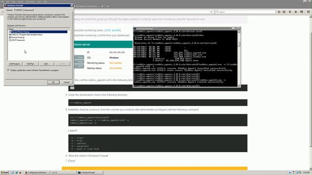 Configuring backup and monitoring on Windows Server 2003 - Securemin.com смотреть онлайн