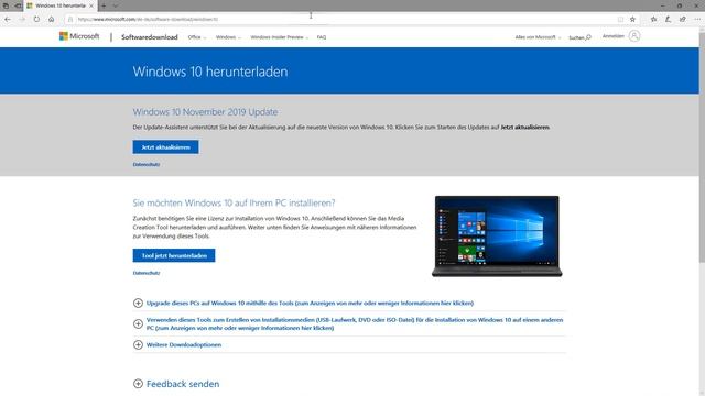 - Windows 10 ISO bei MICROSOFT legal herunterladen! - * Deutsch * 2020 смотреть онлайн