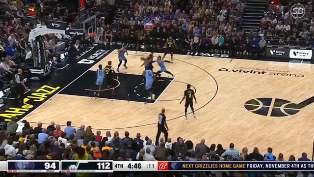 Jordan Clarkson faces Ja Morant's dirty play смотреть онлайн