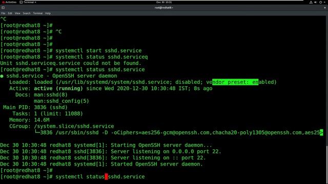 Managing service and demanse | Linux part 8 | in hindi | RHEL | смотреть онлайн