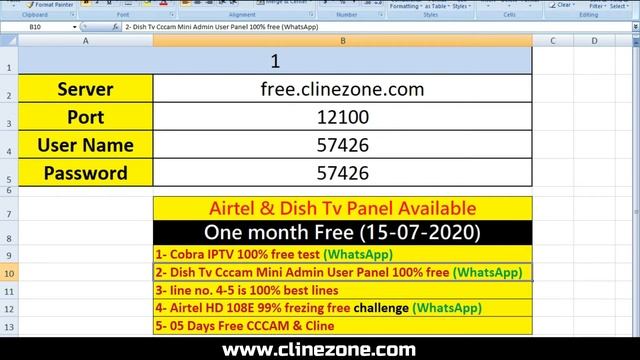 Subscribe and get freecccam | CccamServer | CcamPanel | DishTv - Nss6 | Airtel HD 108E | IPTV смотреть онлайн