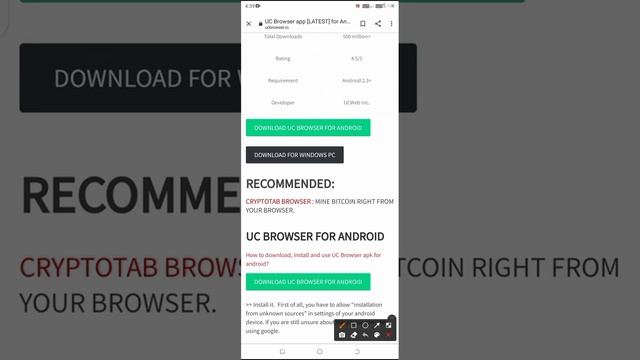 How To Make Download UC Browser From Google Chrome ? смотреть онлайн