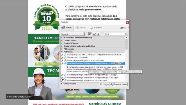 PDF: Converter fontes em curvas com Acrobat Pro DC смотреть онлайн