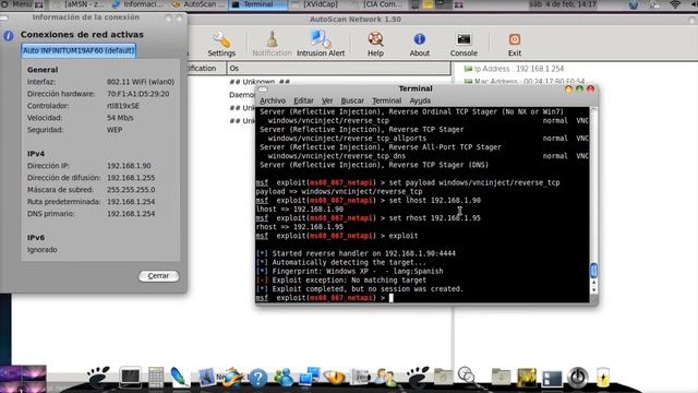 HACKING WIN XP .-HACER UNA PC REMOTA CON METASPLOIT Y UBUNTU/LINUX MINT смотреть онлайн