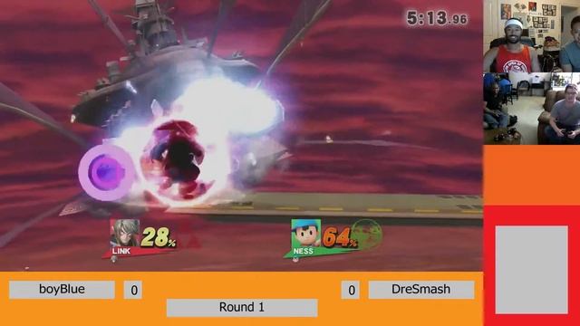 FN1: R3 - boyBlue_ (Ness) vs DreSmash (Link) смотреть онлайн