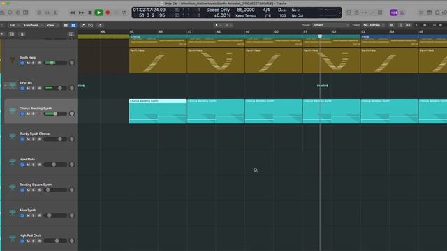 Doja Cat - Attention (Instrumental) | Logic Pro X Remake смотреть онлайн