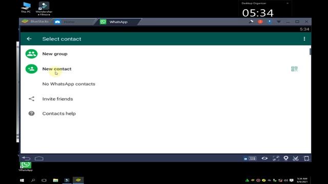 How to run Whatsapp in Pc Without Using | Nox | ARC welder | Scan QR Code And Add Contacts смотреть онлайн