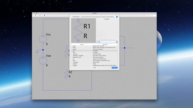 Wien Bridge in LTspice on a MAC смотреть онлайн