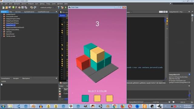 Tutoriales Jmonkey Engine en español probando proyectos de GALAGO смотреть онлайн