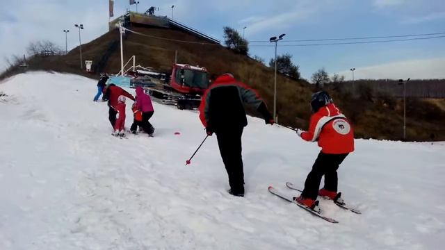 Живые подъемники, первый снег 26окт2014 смотреть онлайн