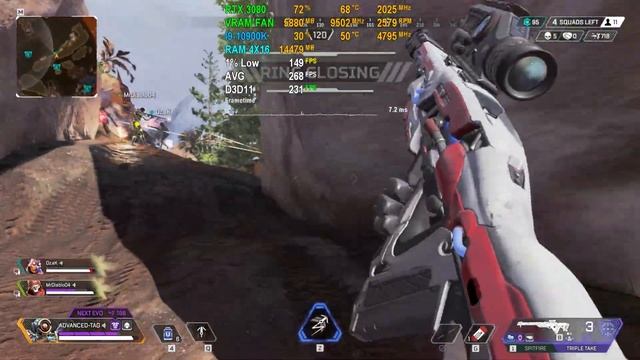 Apex Legends Season 8: RTX 3080 | i9-10900K | 1080p | High Settings | PC FPS Gameplay Benchmark смотреть онлайн