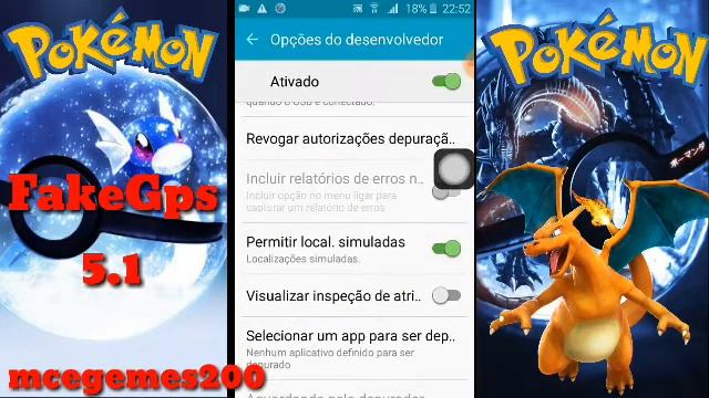 Fakegps para Pokémon go android 5.1 resolvendo erros смотреть онлайн