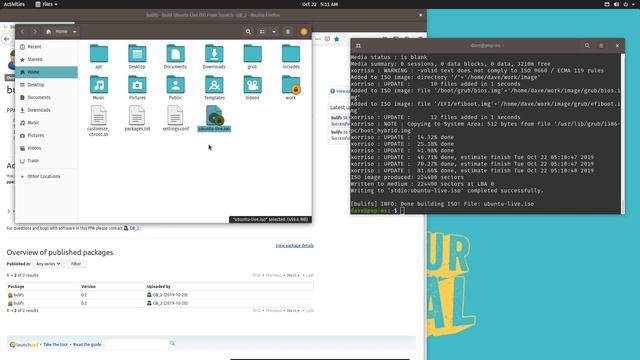 bulifs - Build Ubuntu Live ISO From Scratch смотреть онлайн