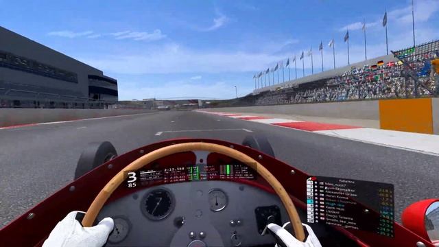 TTCR Race 1 - Maserati 250F at Kyalami in VR смотреть онлайн
