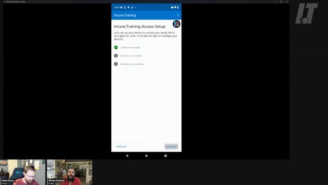 2023E16 - Android Personally Owned Work Profile Enrollment (I.T) смотреть онлайн