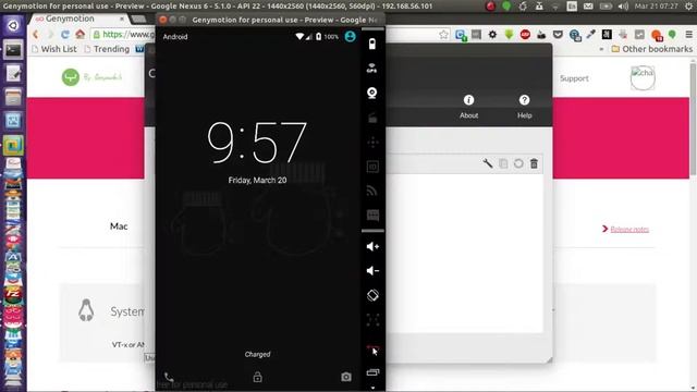 Run Android apps on Ubuntu using Genymotion смотреть онлайн