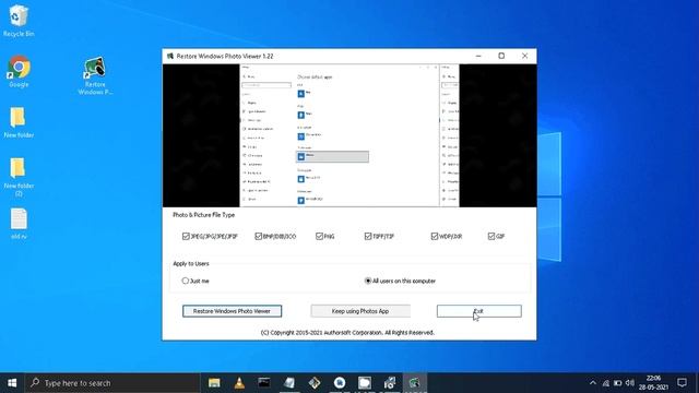 How To Get Back Windows Photo Viewer in Windows 10 смотреть онлайн