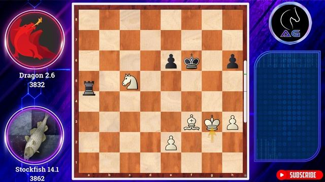 Not a single mistake!! || Stockfish 14.1 vs Dragon 2.6 | chess.com Bullet Finals смотреть онлайн